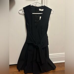 KEEPSAKE MINI BLACK DRESS